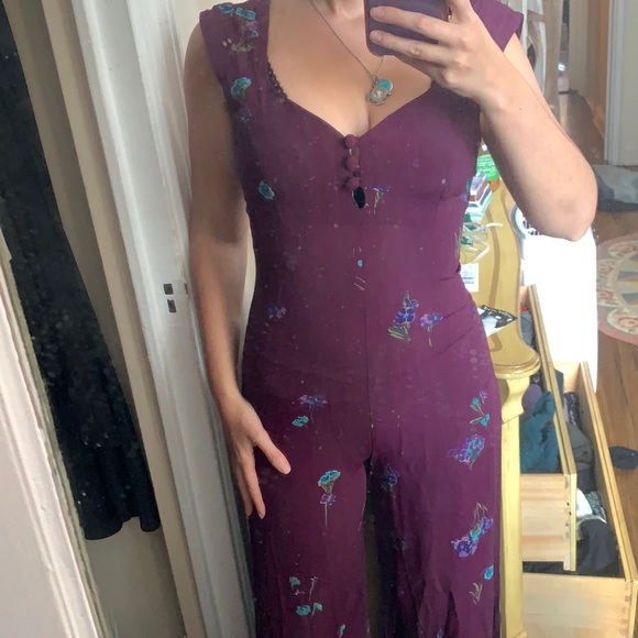 RARE VINTAGE BETSEY JOHNSON JUMPER / JUMPSUIT SIZE P - Picture 3 of 12